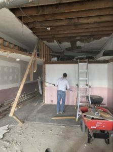 Christine's place drop-in center renovation