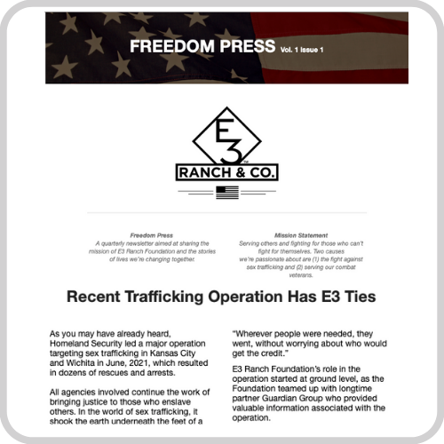 Freedom Press E3 Foundation Volume 1 Issue 1