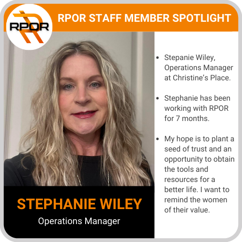 RPOR Staff Member Spotlight: Stephanie Wiley