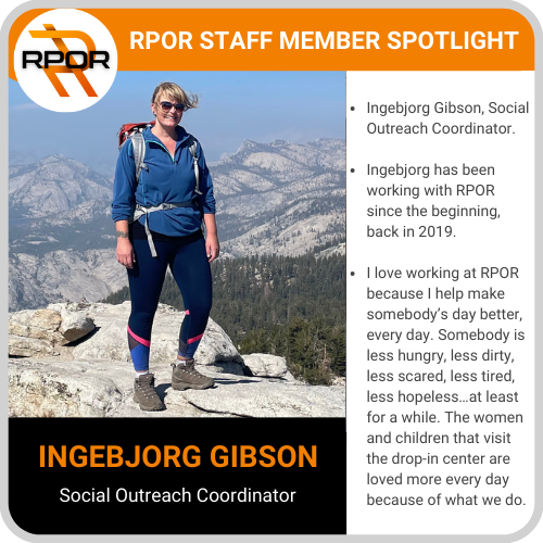 RPOR Staff Member Spotlight Ingebjorg Gibson